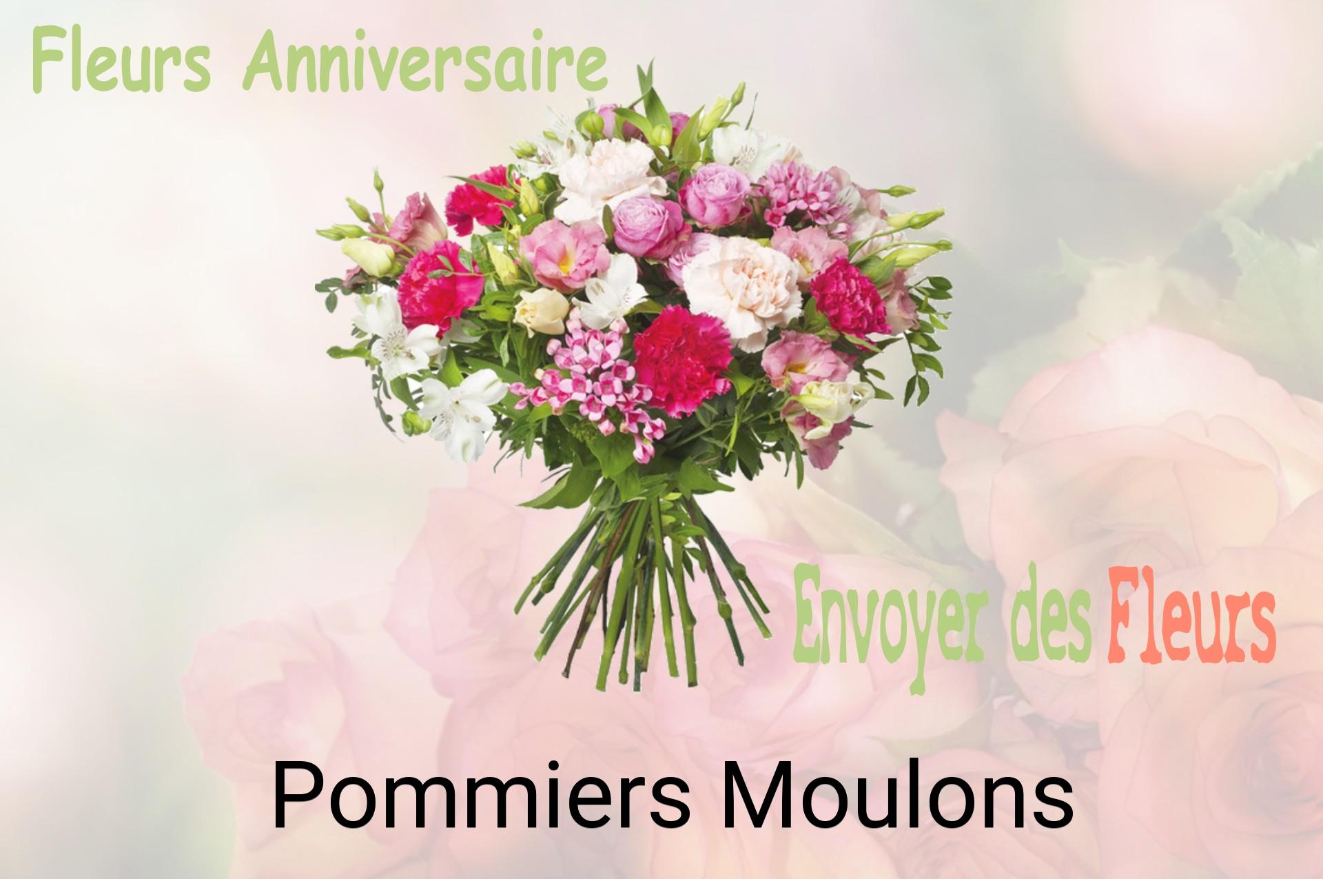 Bouquet de fleurs d’anniversaire livré à Pommiers-Moulons